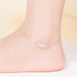 925 Sterling Silver Ankle Chain Anklet for Women
