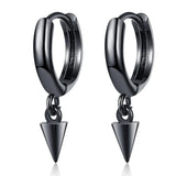 925 Silver Earrings Conical Design Lady Party Jewelry