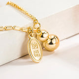925 Silver Chain Blessing Gourd Ankle Jewelry Girl Gift