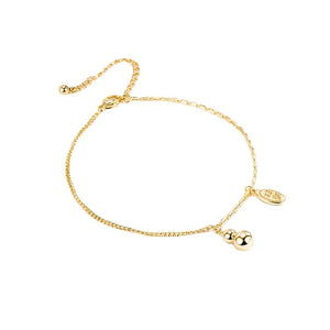 925 Silver Chain Blessing Gourd Ankle Jewelry Girl Gift