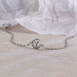 Fairy Tale Little Prince Bracelet Zircon Moon Star Jewelry Girl Gift
