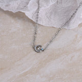 Fairy Tale Little Prince Bracelet Zircon Moon Star Jewelry Girl Gift