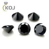 1CT VVS1 Round Moissanite 6.5mm Loose Gemstone