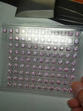 1ct 6.5mm VVS1 Round Red Pink Purple Moissanite Lab Gem