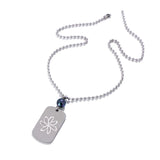 KOMI Hawaii Polynesian Pearl Name Pendant Necklace