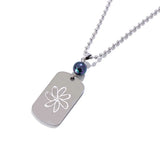 KOMI Hawaii Polynesian Pearl Name Pendant Necklace