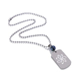 KOMI Hawaii Polynesian Pearl Name Pendant Necklace