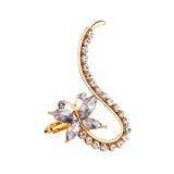 Bohemian Crystal Ear Cuff Wrap Earrings