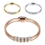 KOtik Woman Bracelet Stainless Steel Magnetic Clasp