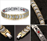 KOtik Gold-Color Magnetic Bracelet Jewelry for Men