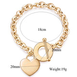 KOtik Hot Buckle Heart Bracelet for Women