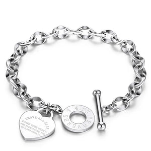 KOtik Hot Buckle Heart Bracelet for Women