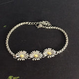 KPOP G-Dragon INS Street Daisy Flower Bracelet Accessories