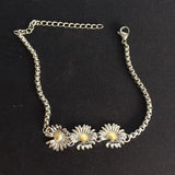 KPOP G-Dragon INS Street Daisy Flower Bracelet Accessories
