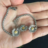 KPOP G-Dragon INS Street Daisy Flower Bracelet Accessories