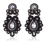 Crystal Drop Earring Ethnic Style Clothing boucle d'oreille femme