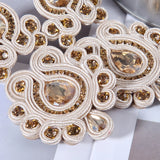 Crystal Drop Earring Ethnic Style Clothing boucle d'oreille femme