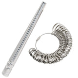 KR&JP Ring Sizer Finger Measuring Tools Jewelry Making