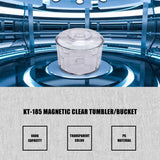 KT-185 Magnetic Tumbler Drum for Jewelry Polishing