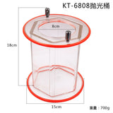 Clear Barrel Drum for Roller Polishing Machine Jewelry Tumbler Replacement