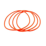 Rubber Seal Set for Rotary Tumbler Conveyor Belt w/ Barrel Cover