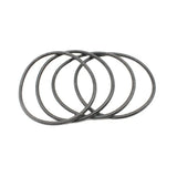Rubber Seal Set for Rotary Tumbler Conveyor Belt w/ Barrel Cover