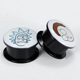 Acrylic Ear Plugs Tunnels Expander Logo Gauges Earrings