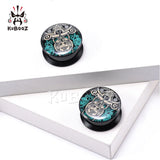 Cartoon Acrylic Ear Plugs Body Piercing Jewelry 2PCS