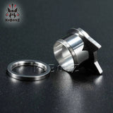 Stainless Steel Ear Gauges Plugs Tunnels Stretcher Earrings