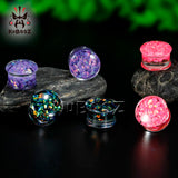 Acrylic Saddle Transparent Tunnel Plug Body Jewelry 0g 00g