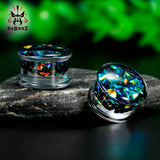 Acrylic Saddle Transparent Tunnel Plug Body Jewelry 0g 00g