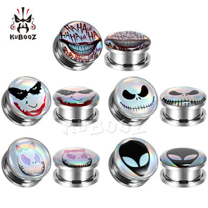 Ear Piercing Ring Plug Expander Gauges Tunnel Oreja Studs