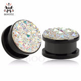 Arrival Stainless Steel Ear Plug Tunnel Piercing Gauges Pair