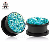 Arrival Stainless Steel Ear Plug Tunnel Piercing Gauges Pair
