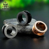 Stainless Steel Ear Gauges Plugs Tunnels 2PCS/Lot
