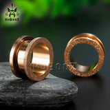 Stainless Steel Ear Gauges Plugs Tunnels 2PCS/Lot