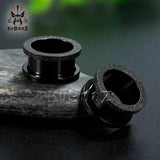 Stainless Steel Ear Gauges Plugs Tunnels 2PCS/Lot