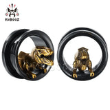 Stainless Steel Dinosaur Earrings - Body Jewelry