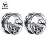 Stainless Steel Dinosaur Earrings - Body Jewelry