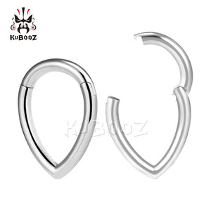 Copper Water Drop Ear Weight Gauges Earrings Piercing Body Jewelry 3mm 2PCS