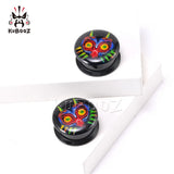 Acrylic Abstract Cat Ear Plugs Earring 6-30mm 2PCS