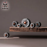 Stainless Steel Bullet Ear Expanders Tunnels Plugs 2PCS