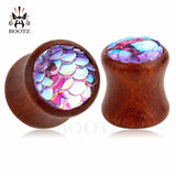 Wood Ear Plugs Gauges Pair 2pcs Body Jewelry Expander