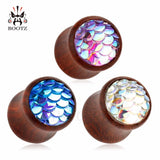 Wood Ear Plugs Gauges Pair 2pcs Body Jewelry Expander