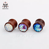 Wood Ear Plugs Gauges Pair 2pcs Body Jewelry Expander