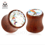 Wood Ear Plugs Gauges Pair 2pcs Body Jewelry Expander
