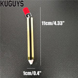 Long Women's Pencil Drop Earrings HipHop Rock Acrylic Jewelry
