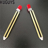 Long Women's Pencil Drop Earrings HipHop Rock Acrylic Jewelry