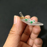 Clear Bottle Fireflies Drop Earrings for Girls Kids Womens