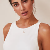 Single Fresh Water Pearl Pendant Necklace 14K Chain Choker